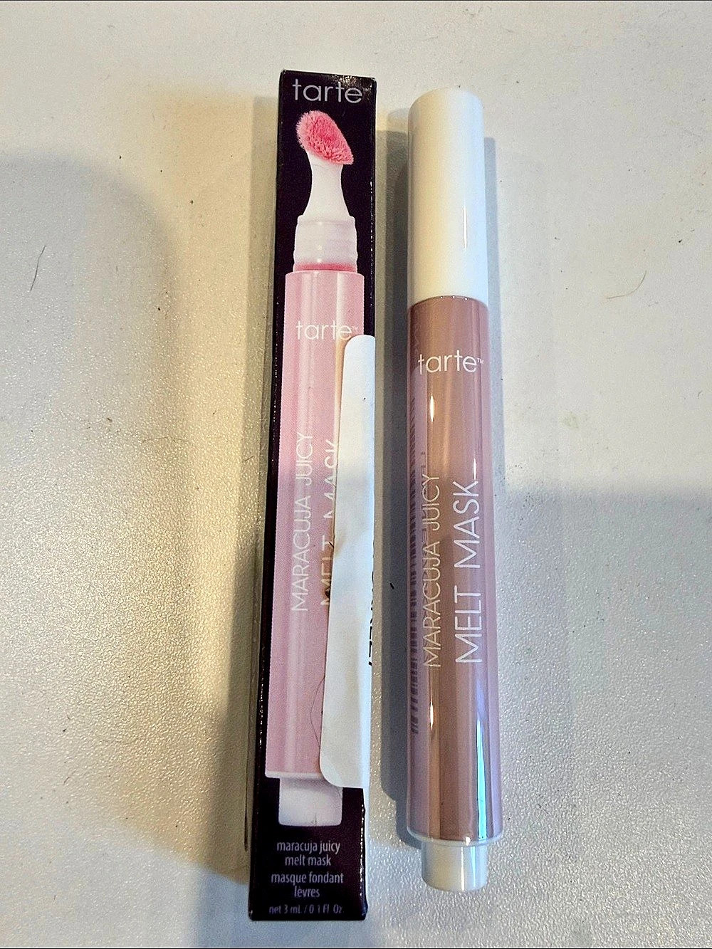 tarte Maracuja Juicy Melt Mask Drizzle Lip Mask NWT